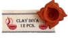 Clay Diya Set (12)