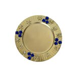 Decoratieve Schaal met Blauwe Details