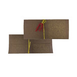 Bruine Envelop met Gouden Details