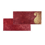 Rode Envelop met Bloem Details