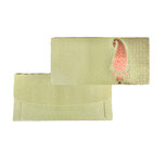 Lichtgroene Envelop met Rode Paisley Detail