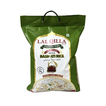 LAL QILLA Supreme Sella Parboiled Meza Basmati Rice