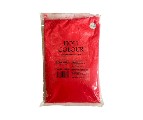 Holi Poeder (Rood) in Zak