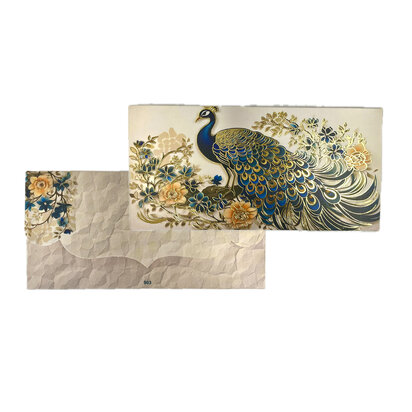 Envelop met Pauw Detail