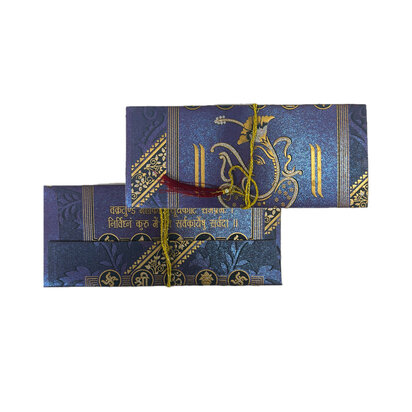 Paarse Envelop met Ganesh Detail