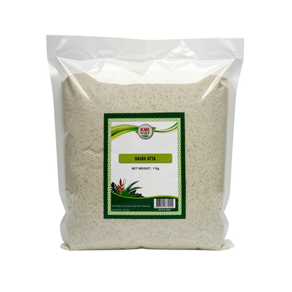 KMIFOODS Bajra Atta (Parelgierstmeel) 1KG