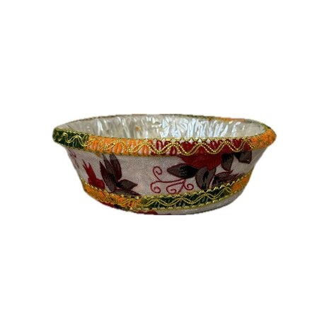 Mandje met Bloemenprint 26cm