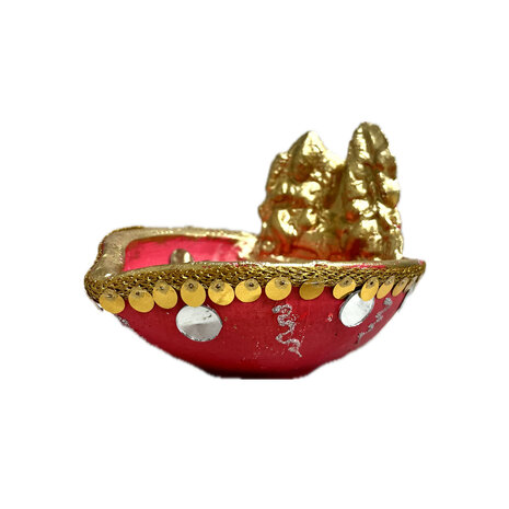 Grote Diya met Lakshmi & Ganesha